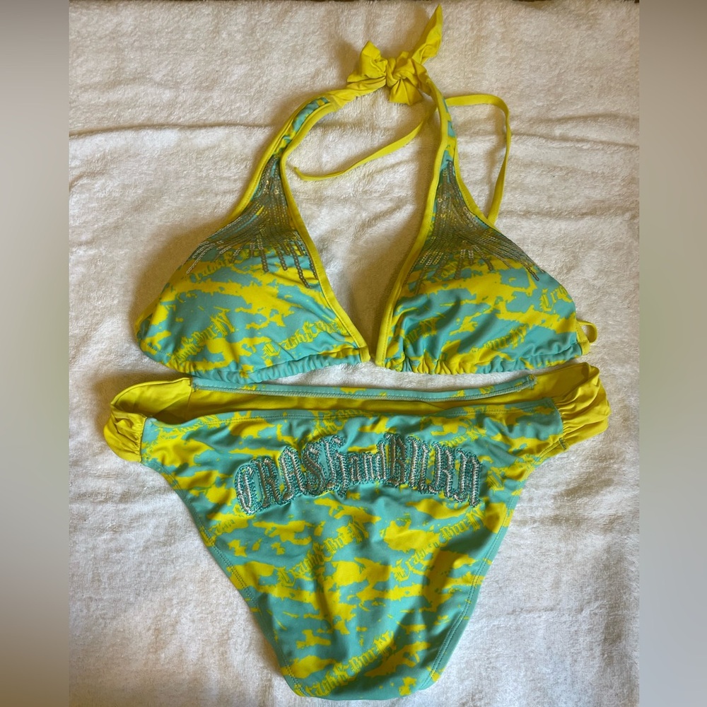 Crash and burn bikini